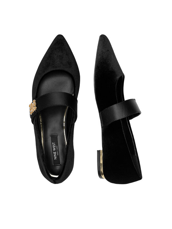 Nine West Μπαλαρίνες Nine West 8168-1 Μαύρο