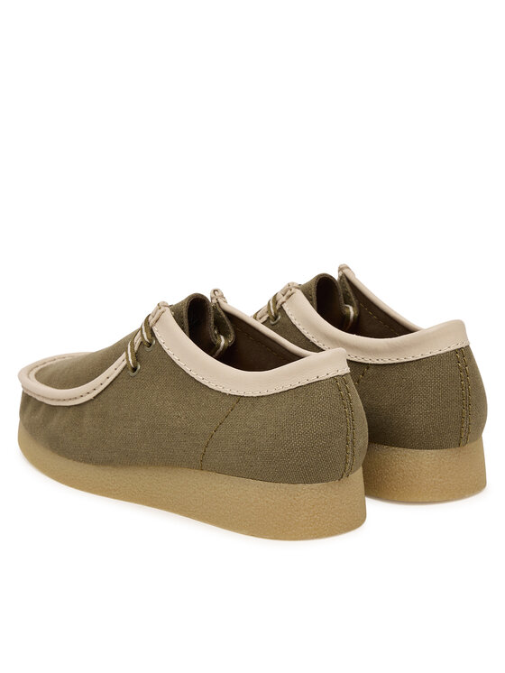 Clarks Туфлі Clarks Wallabee EVO 26186172 Зелений