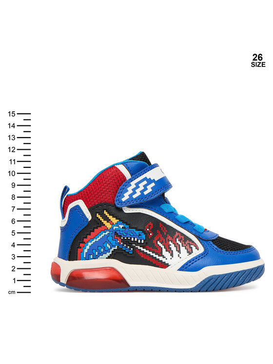 Geox Sneakersy Geox J Inek J569CA 05411 C0833 M Modrá