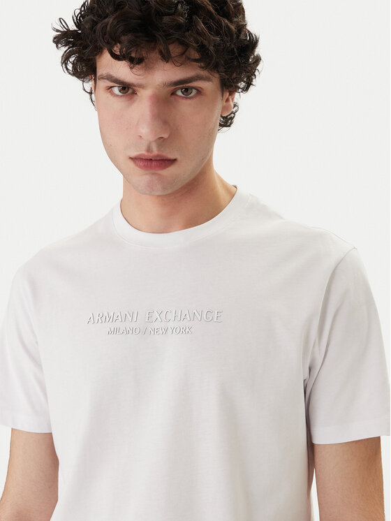Armani Exchange Armani Exchange Camiseta XM001280 AF10361 U0002 Blanco Regular Fit