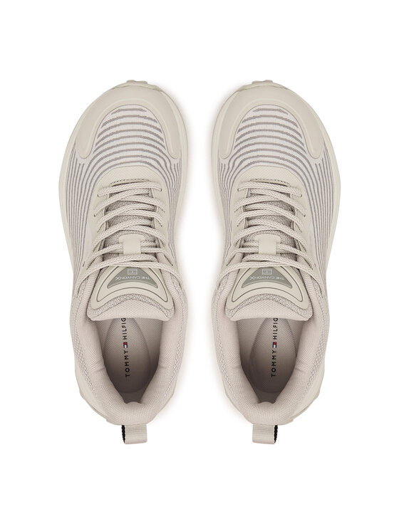 Tommy Hilfiger Sneakersy Tommy Hilfiger The Canyon X Knit FW0FW09674 Szary jasny