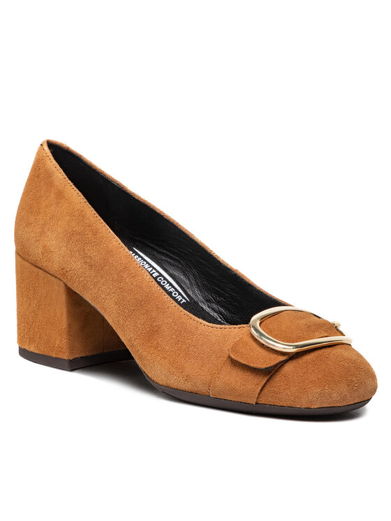 Geox Poltopánky Geox D Eleana J D26TWJ 00021 C6001 Hnedá