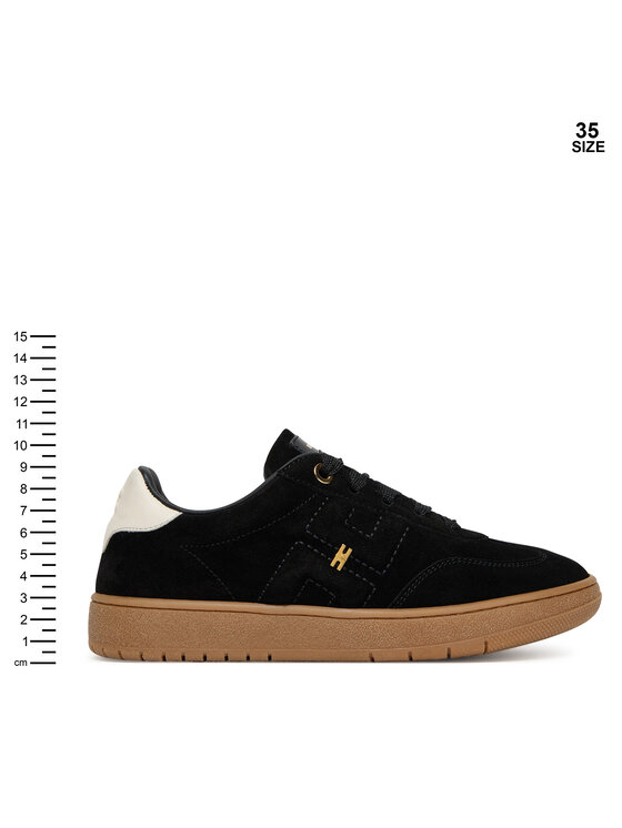 Elisabetta Franchi Снікерcи Elisabetta Franchi Low Cut Lace Up F4A9-E0340-0071 D Чорний
