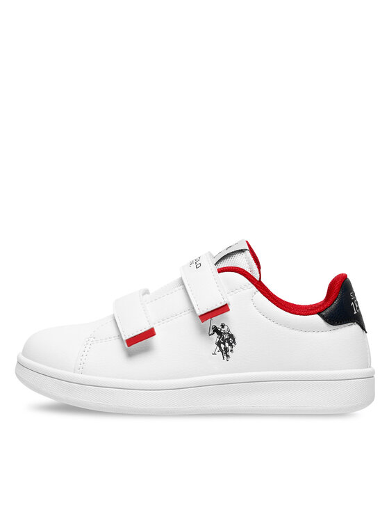 U.S. Polo Assn. Sneakersy U.S. Polo Assn. TRACE002 Biela