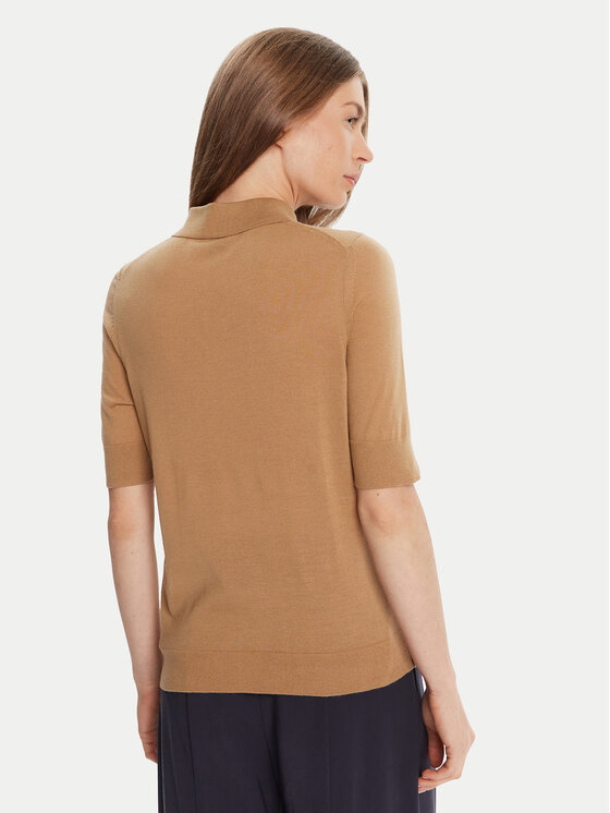 BOSS BOSS Поло Fidenka 50545015 Бежевий Regular Fit
