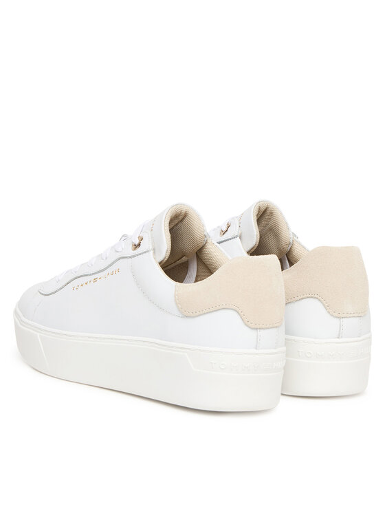 Tommy Hilfiger Tenisice Tommy Hilfiger Chic Platform Cupsole Sneaker FW0FW09021 Bijela