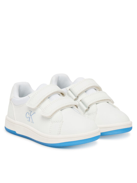 Calvin Klein Laisvalaikio batai Calvin Klein Low Cut Velcro V1X9-83279-0040 M Balta