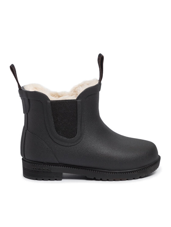 Tretorn Гумові чоботи Tretorn Chelsea Winter 47263310 Чорний