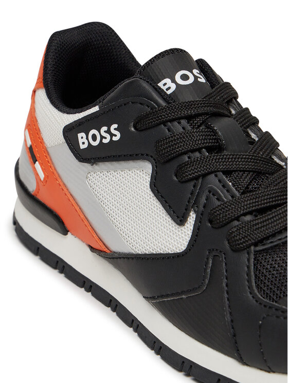 BOSS Снікерcи BOSS J51646 M Чорний