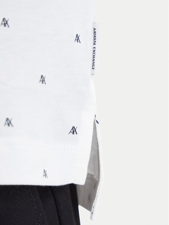 Armani Exchange Armani Exchange Polo XM000735 AF10356 F0198 Blanco Regular Fit