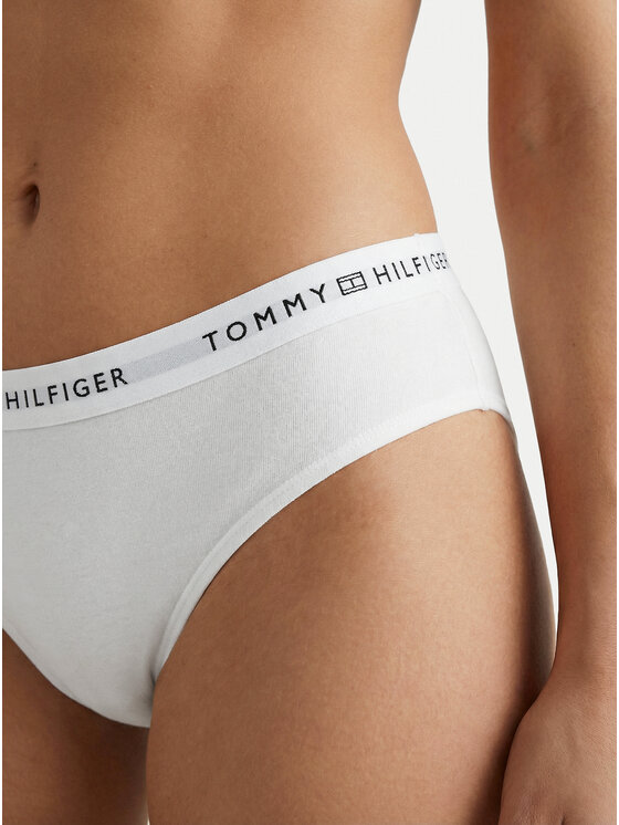 Tommy Hilfiger Tommy Hilfiger Braguitas clásicas UW0UW05876 Blanco