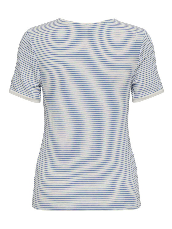 ONLY ONLY Camiseta Tine 15315406 Azul Regular Fit