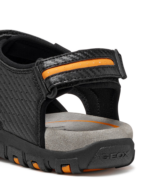 Geox Sandały Geox U Sandal Strada U8224D 0EKBC C4367 Czarny