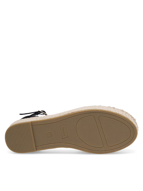 DeeZee Espadrilky DeeZee WSS990-215 Černá