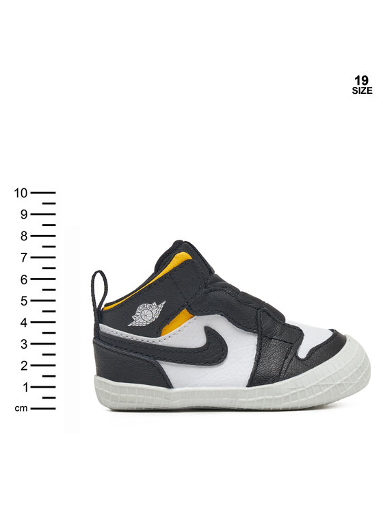 Nike Sneakersy Nike Jordan 1 Crib Bootie AT3745 017 Černá