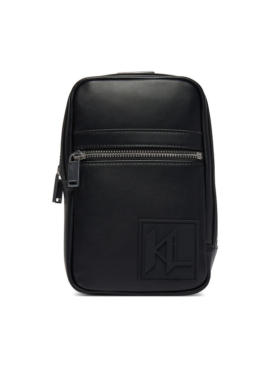 KARL LAGERFELD Torbica za okrog pasu KARL LAGERFELD B2M30187 Črna