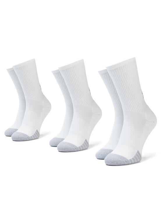 Under Armour Ilgos kojinės Under Armour Heatgear 1346751-100 Balta