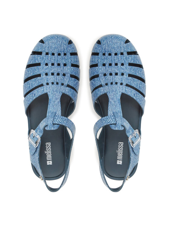 Melissa Sandali Melissa Melissa Possession Print Denim Ad M 36133 Blu