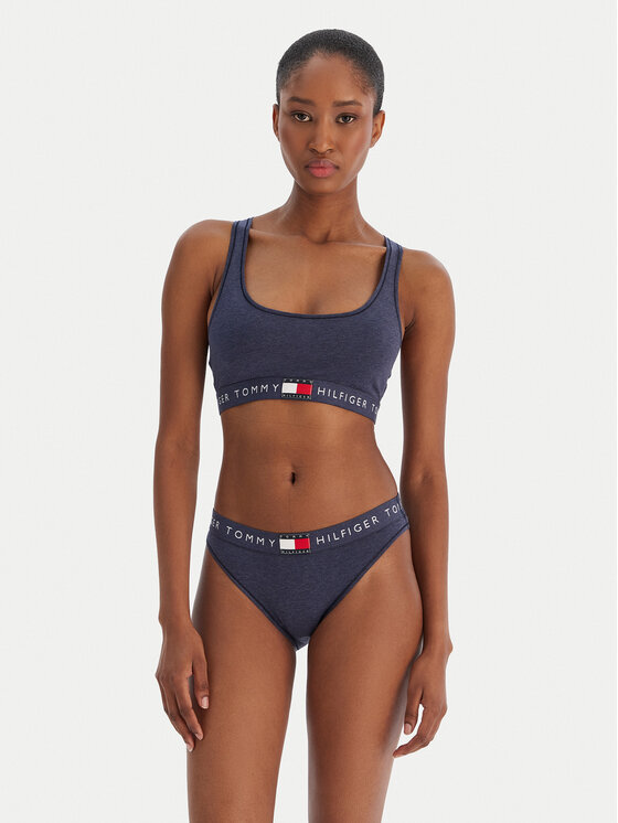 Tommy Hilfiger Tommy Hilfiger Top de sujetador UW0UW06221 Azul marino