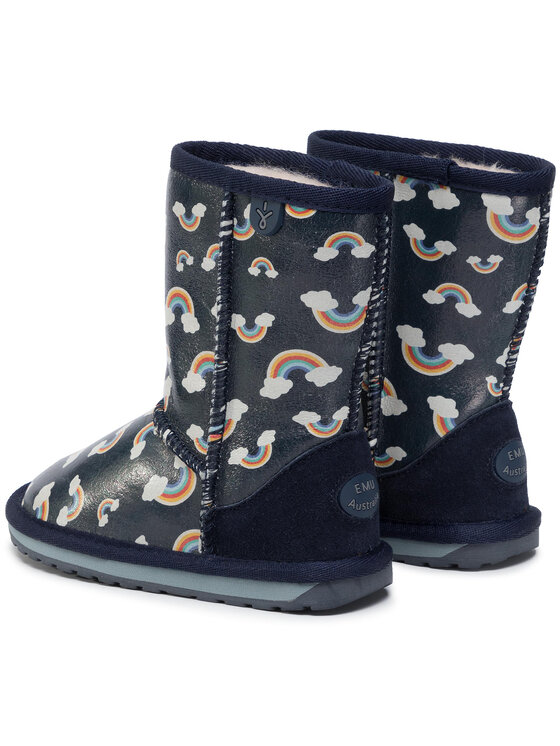 EMU Australia Stivali da neve EMU Australia Rainbow K12113 Blu scuro