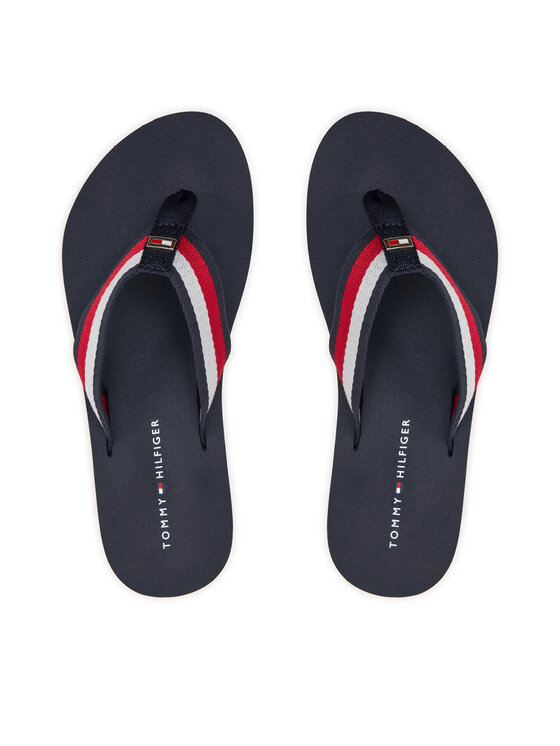 Tommy Hilfiger Žabky Tommy Hilfiger Corporate Beach Sandal FW0FW07986 Farebná