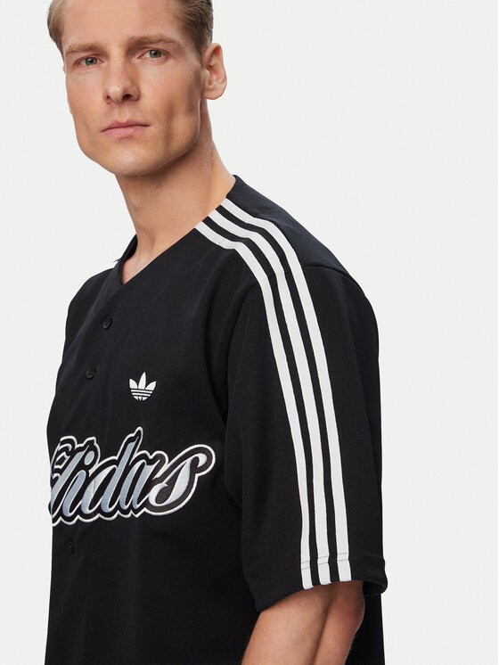 adidas adidas Camiseta Summer League Varsity Baseball KE2244 Negro Oversize