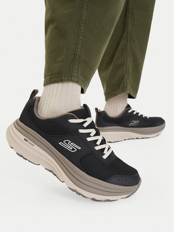 Skechers Tenisice Skechers Relaxed Fit: Max Cushioning Zirrus - Cobble Stone 180418/BKNT Crna