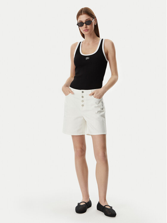 KARL LAGERFELD KARL LAGERFELD Top B2W17003 Negro Slim Fit