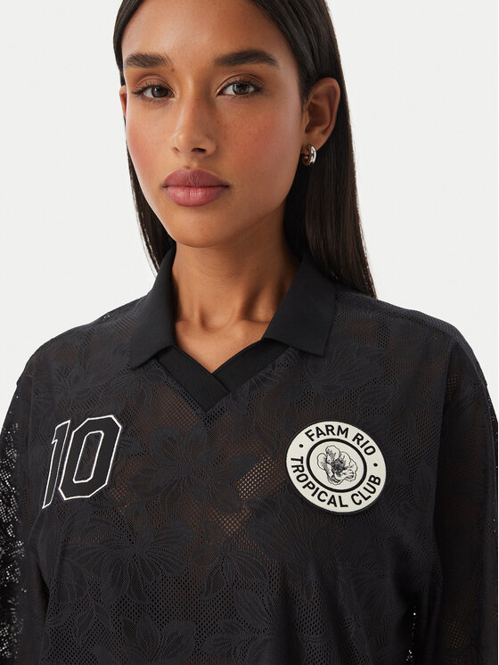 adidas adidas Camiseta Farm Rio KR0238 Negro Loose Fit