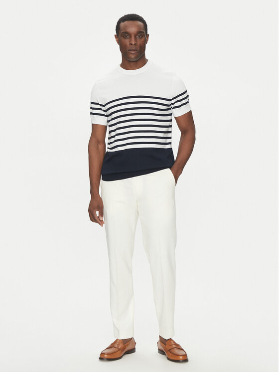 Hechter Paris Hechter Paris Majica 65016 151801 Mornarsko modra Regular Fit
