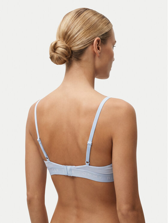 Tommy Hilfiger Tommy Hilfiger Bralette UW0UW06580 Azul claro