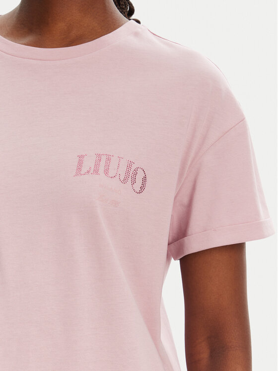Liu Jo Liu Jo T-shirt WA5144 JS923 M9621 Ružičasta Regular Fit