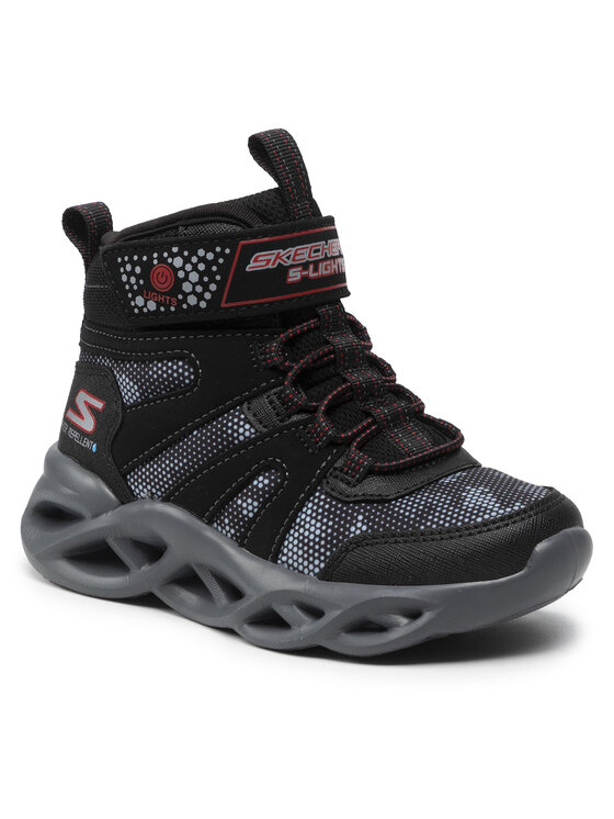 Skechers Sněhule Skechers Zerrix 400145L/BKRD Černá