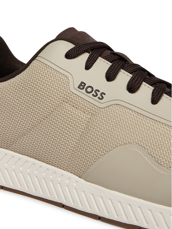 BOSS Снікерcи BOSS Titanium Runn 50563962 Бежевий
