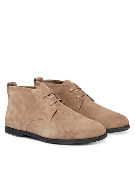 Calvin Klein Auliniai batai Calvin Klein Low Prof Desert Boot Su HM0HM02190 Smėlio