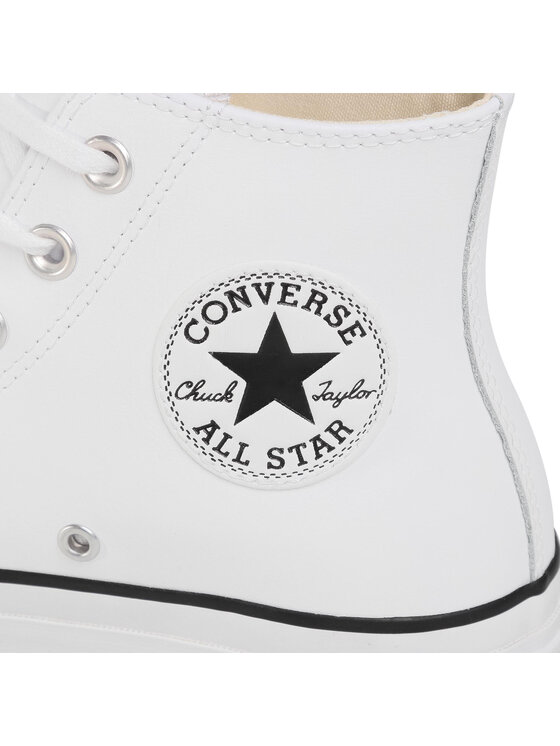 Converse Кеди Converse Chuck Taylor All Star Lift Clean Hi 561676C Білий
