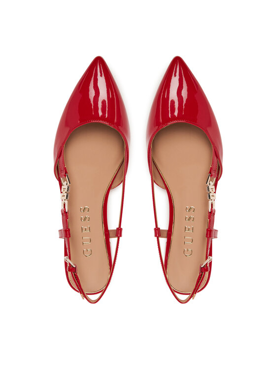 Guess Baleríny Guess FLTFR2 PAF05 Červená