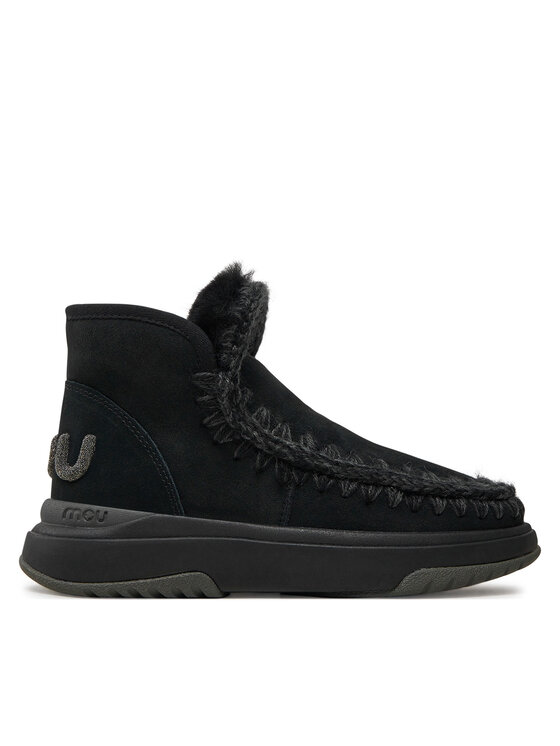 Mou Cizme de zăpadă Mou Eskimo Jogger Glitter FW421001A Negru