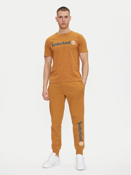 Timberland Timberland Футболка TB0A5UPQ Бежевий Regular Fit