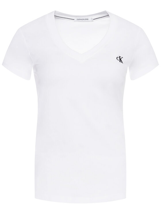 Calvin Klein Jeans Calvin Klein Jeans Camiseta J20J213716 Blanco Regular Fit