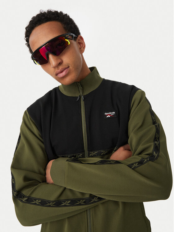Reebok Reebok Μπλούζα Artek RK25726CCM Σκούρο πράσινο Regular Fit