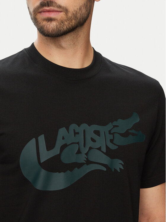 Lacoste Lacoste Camiseta TH9990 Negro Classic Fit