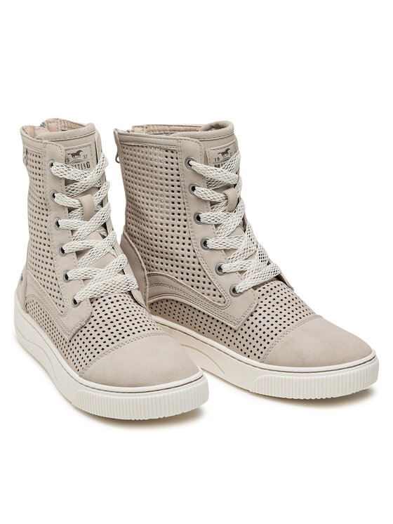 Mustang Sneakersy Mustang 1406-502 Béžová