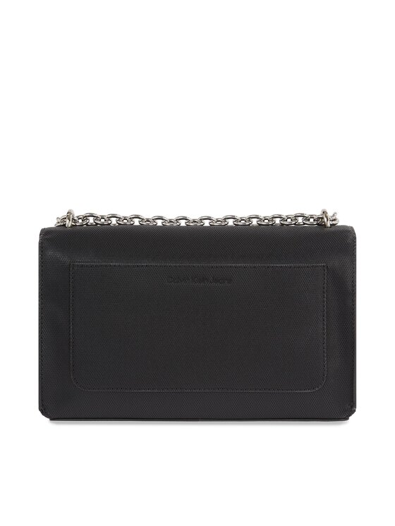 Calvin Klein Jeans Rankinė Calvin Klein Jeans Minimal Monogram Ew Flap Ch25 T K60K611951 Juoda