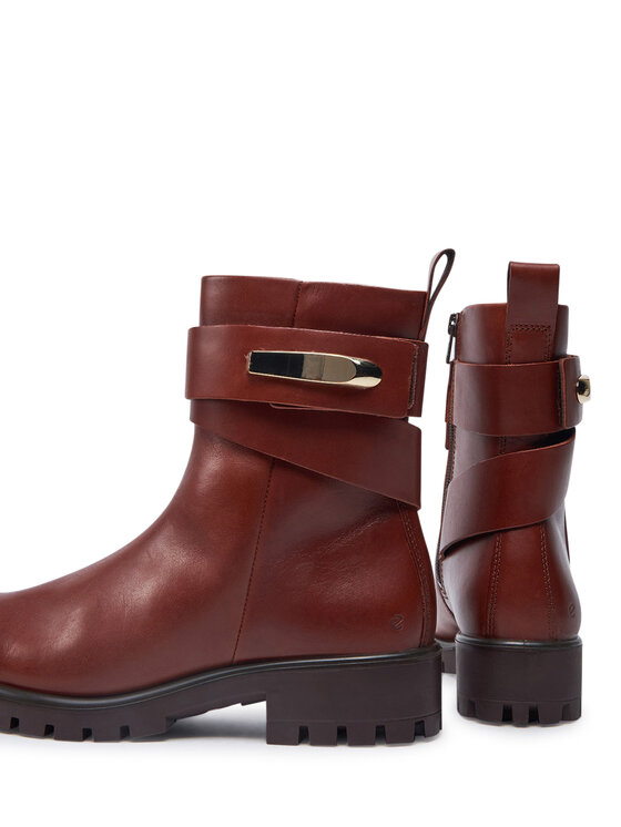 ECCO Polokozačky ECCO Modtray W 49019301053 Hnědá