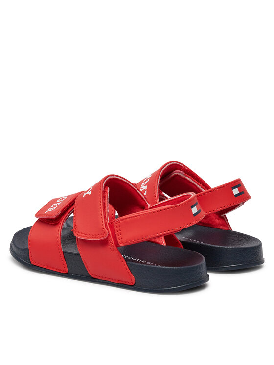 Tommy Hilfiger Sandale Tommy Hilfiger T1B2-33453-1172 S Roșu