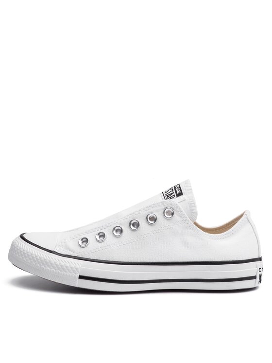 Converse Plátěnky Converse Chuck Taylor All Star Slip 164301C Bílá