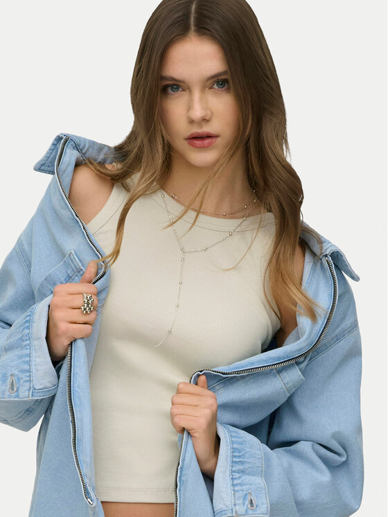 ONLY ONLY Top Val 15371705 Bež Regular Fit