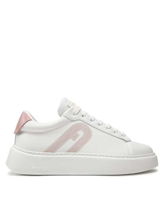 Furla Sneakersy Furla Furlasport Lace-Up Sneaker T.3 YH58SPT-BX2765-2875S-44013600 Écru
