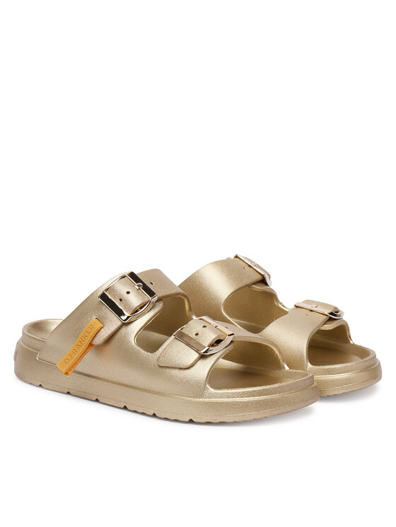 D.Franklin Sandále D.Franklin Vibe Foam 2 DFSH413002 Zlatá